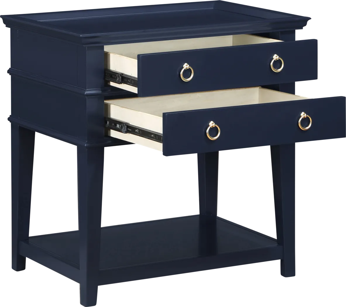Lakoba Dark Blue Nightstand - Thumbnail - Image 10