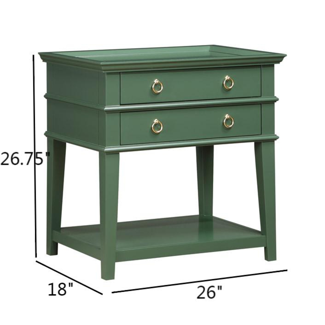 Lakoba Green Nightstand - Thumbnail - Image 13