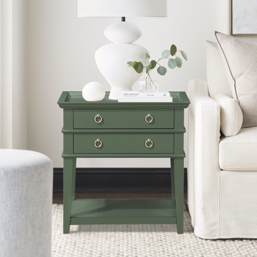 Lakoba Green Nightstand - Thumbnail - Image 5