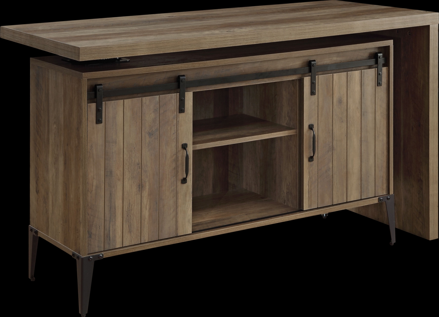 Lakwani I Brown Desk - Thumbnail - Image 1