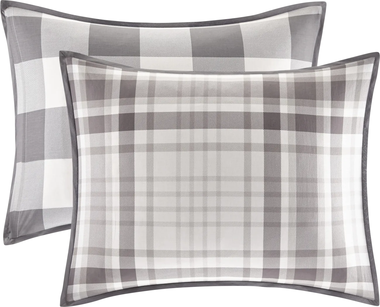 Lakyla Gray 4 Pc King Comforter Set - Thumbnail - Image 7