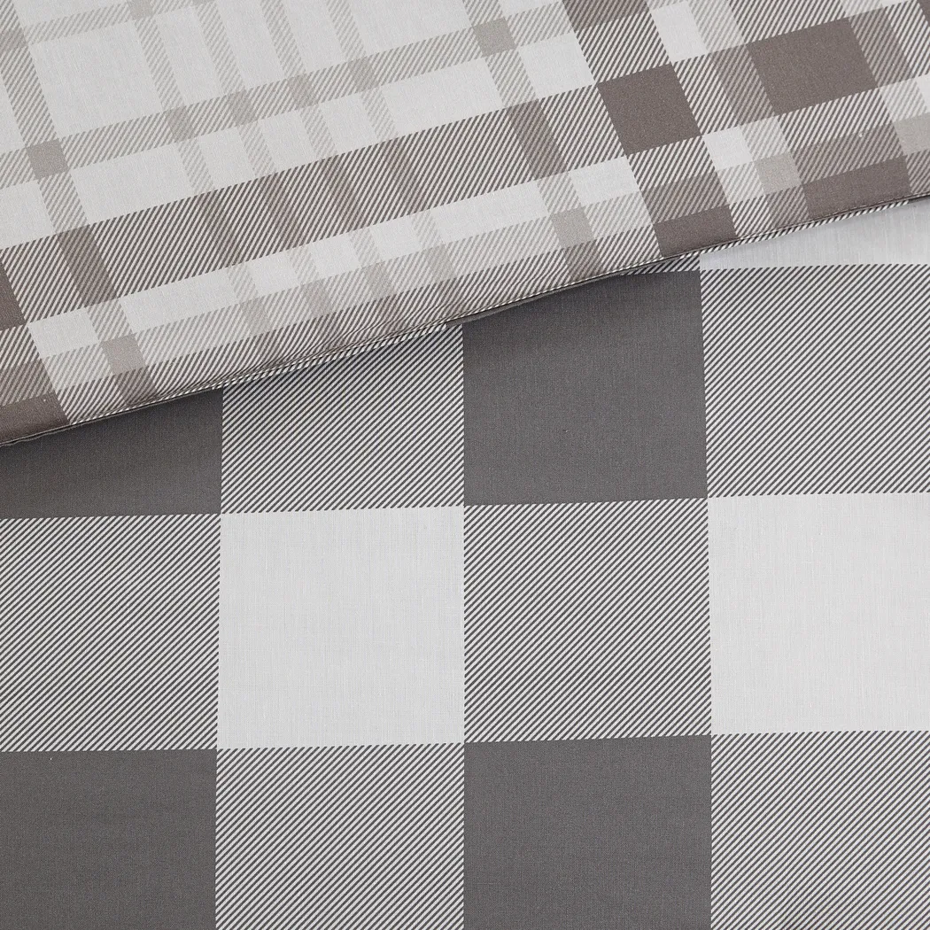 Lakyla Gray 4 Pc King Comforter Set - Thumbnail - Image 9