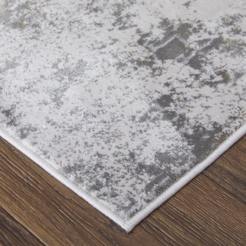 Lallo Silver 5' x 8' Rug - Thumbnail - Image 9