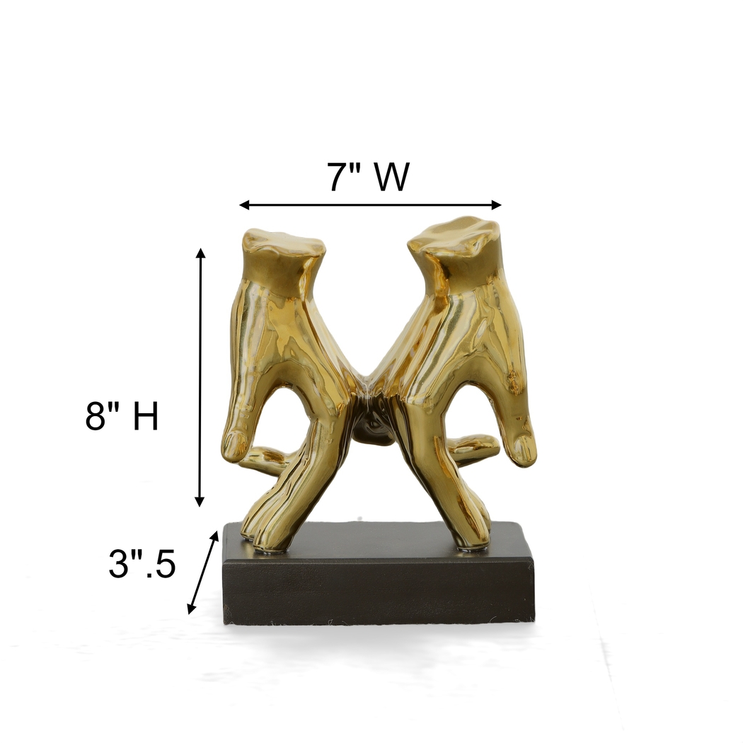 Laloni Gold Sculpture - Thumbnail - Image 4