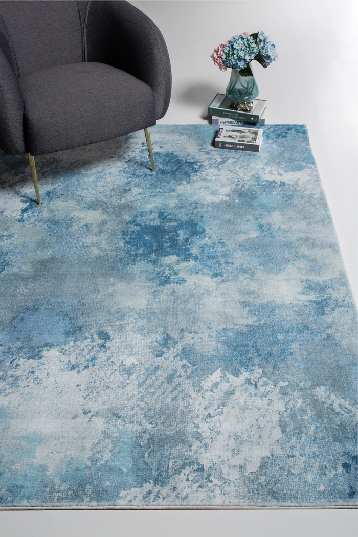 Lamanora Blue 6' x 9' Rug - Thumbnail - Image 2