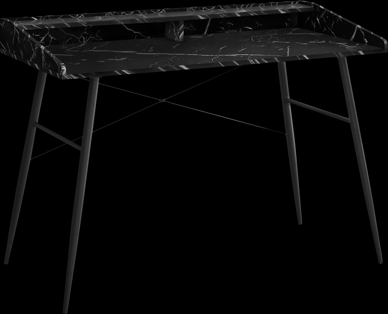 Lambright Black Marble Desk - Thumbnail - Image 1