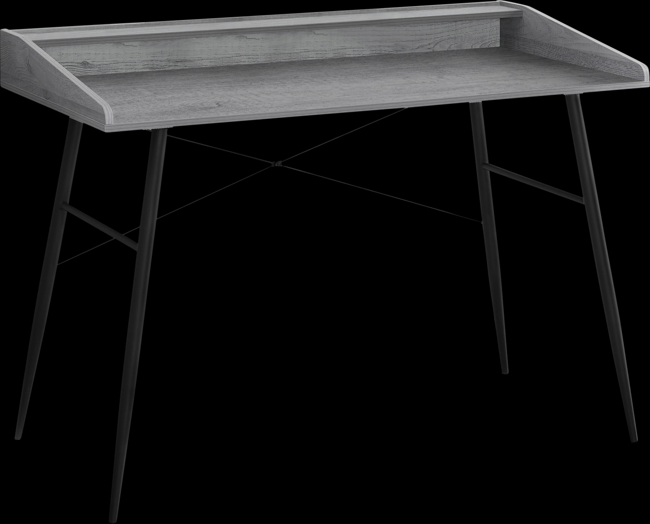Lambright Gray Desk - Thumbnail - Image 1