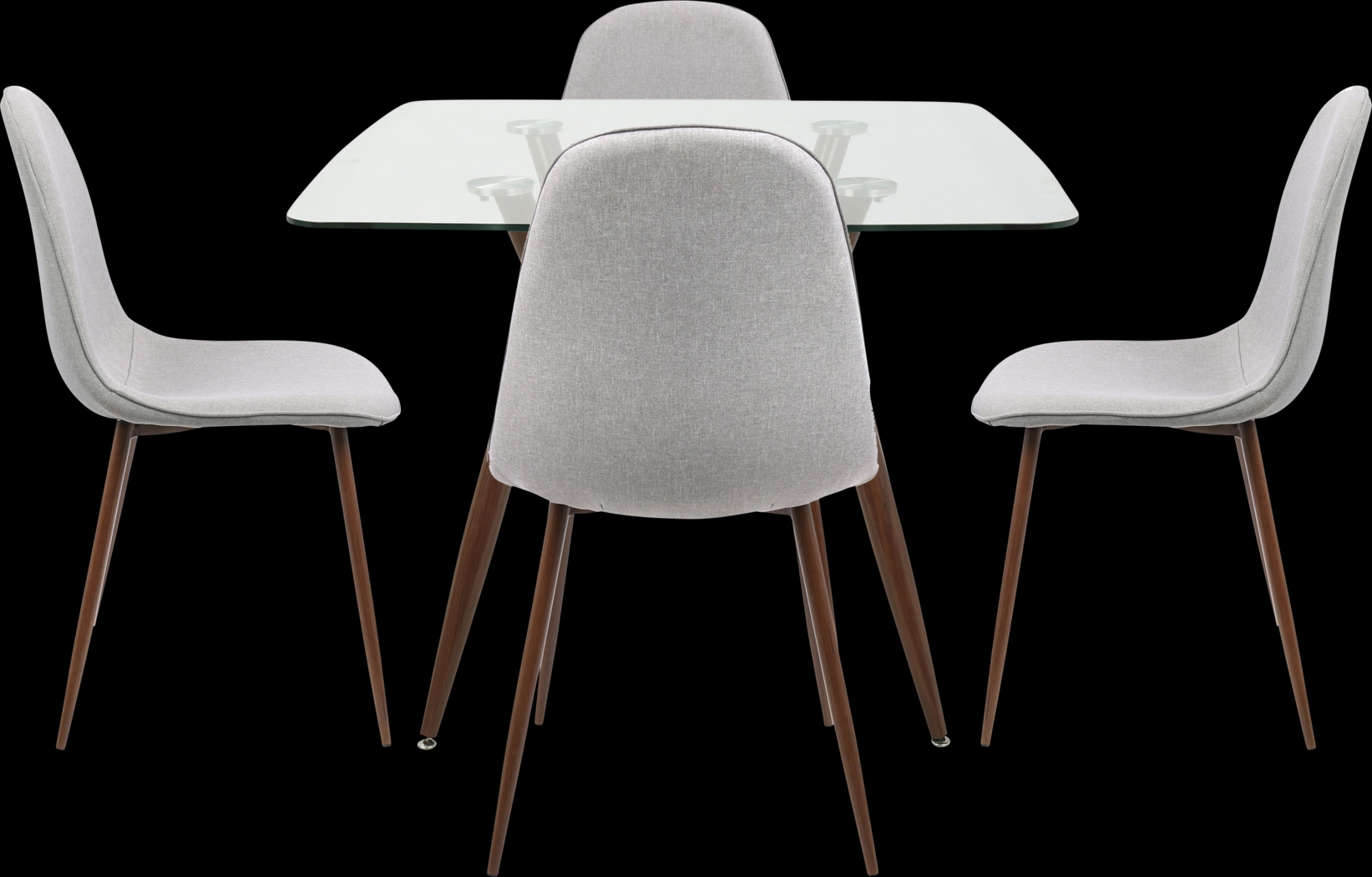 Lamirda I Gray 5 pc. Dining Set - Thumbnail - Image 2