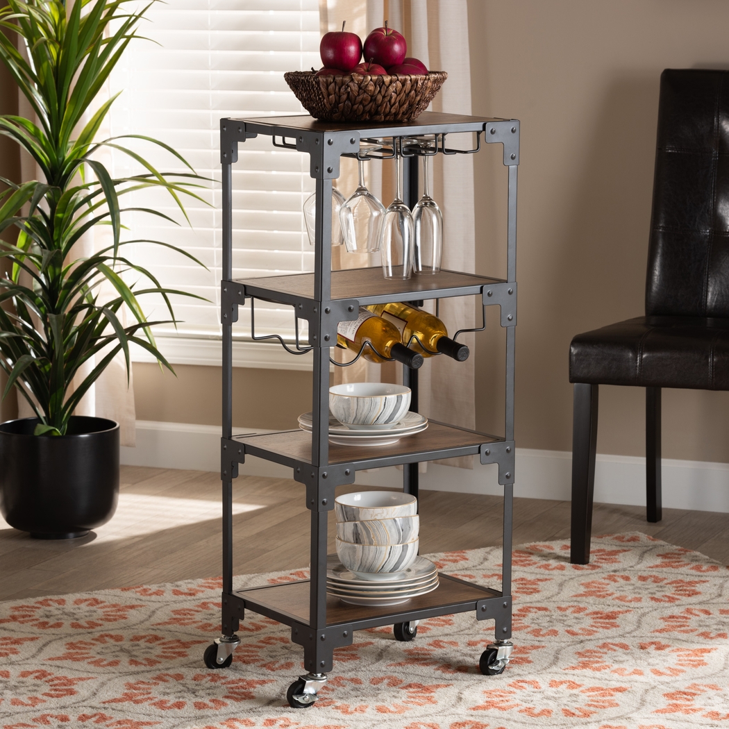 Lammer Black Bar Cart - Thumbnail - Image 6