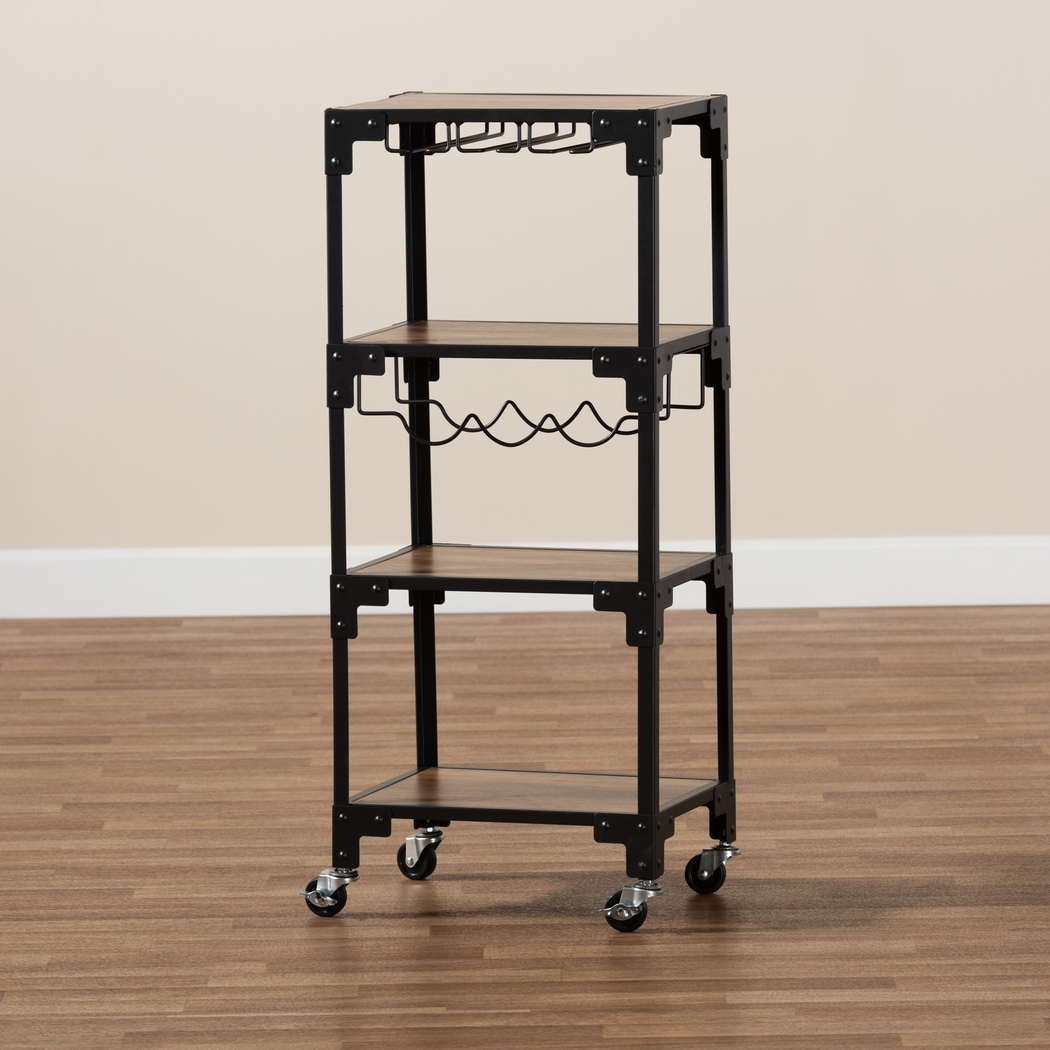 Lammer Black Bar Cart - Thumbnail - Image 7