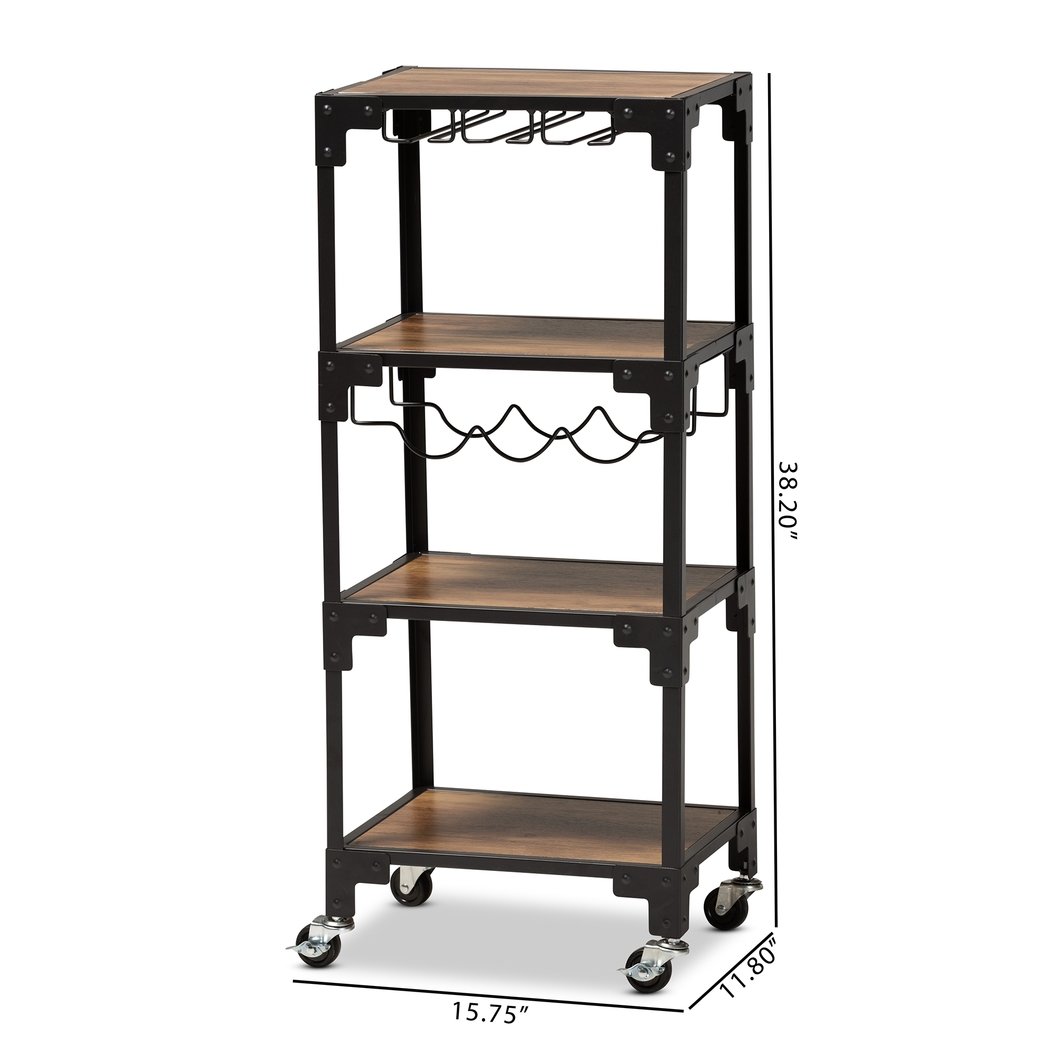 Lammer Black Bar Cart - Thumbnail - Image 8