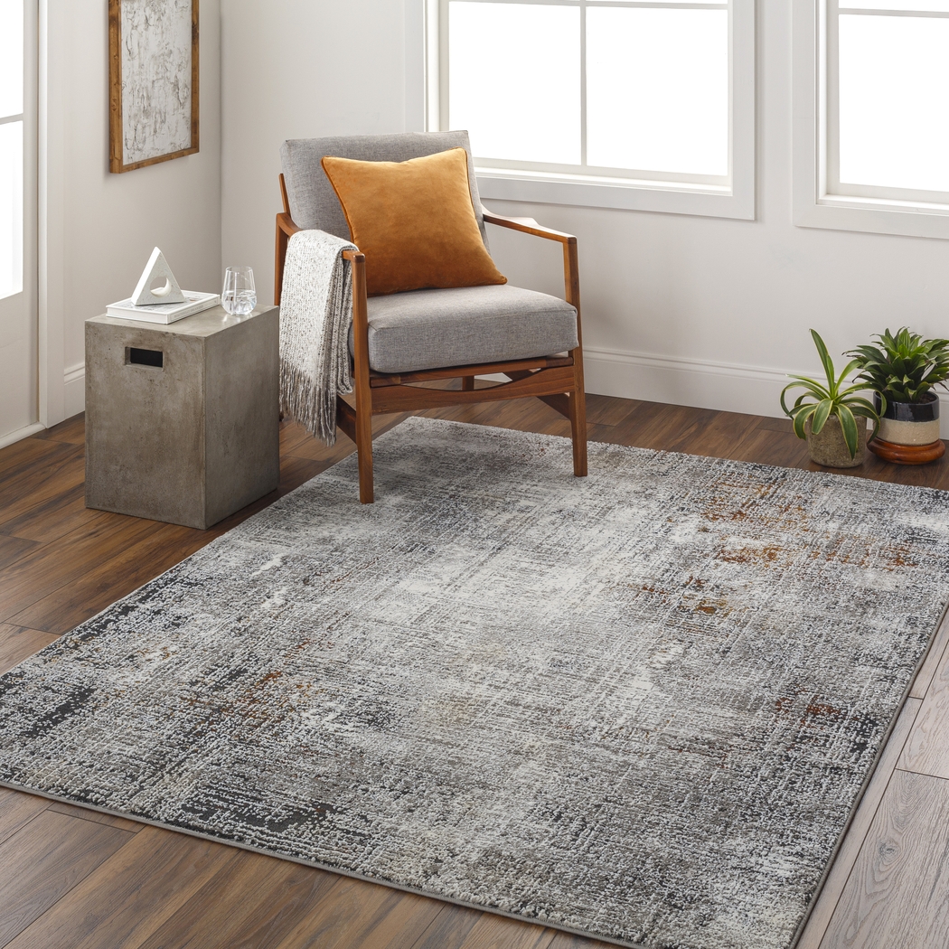 Lammet Charcoal 7'10 x 10'2 Rug - Thumbnail - Image 2