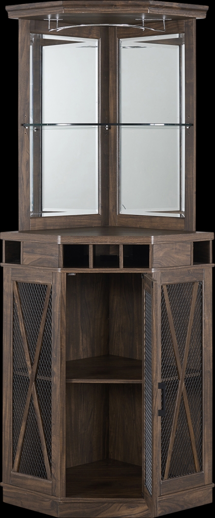 Lamon Brown Bar Cabinet - Thumbnail - Image 3