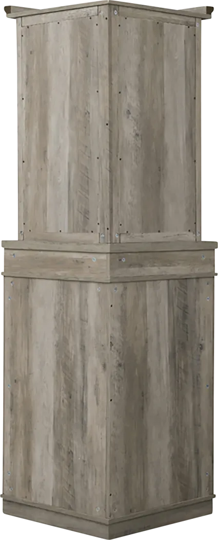 Lamon Gray Bar Cabinet - Thumbnail - Image 6