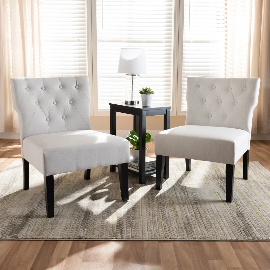 Lamond Beige 3 pc. Accent Chair Set - Thumbnail - Image 2