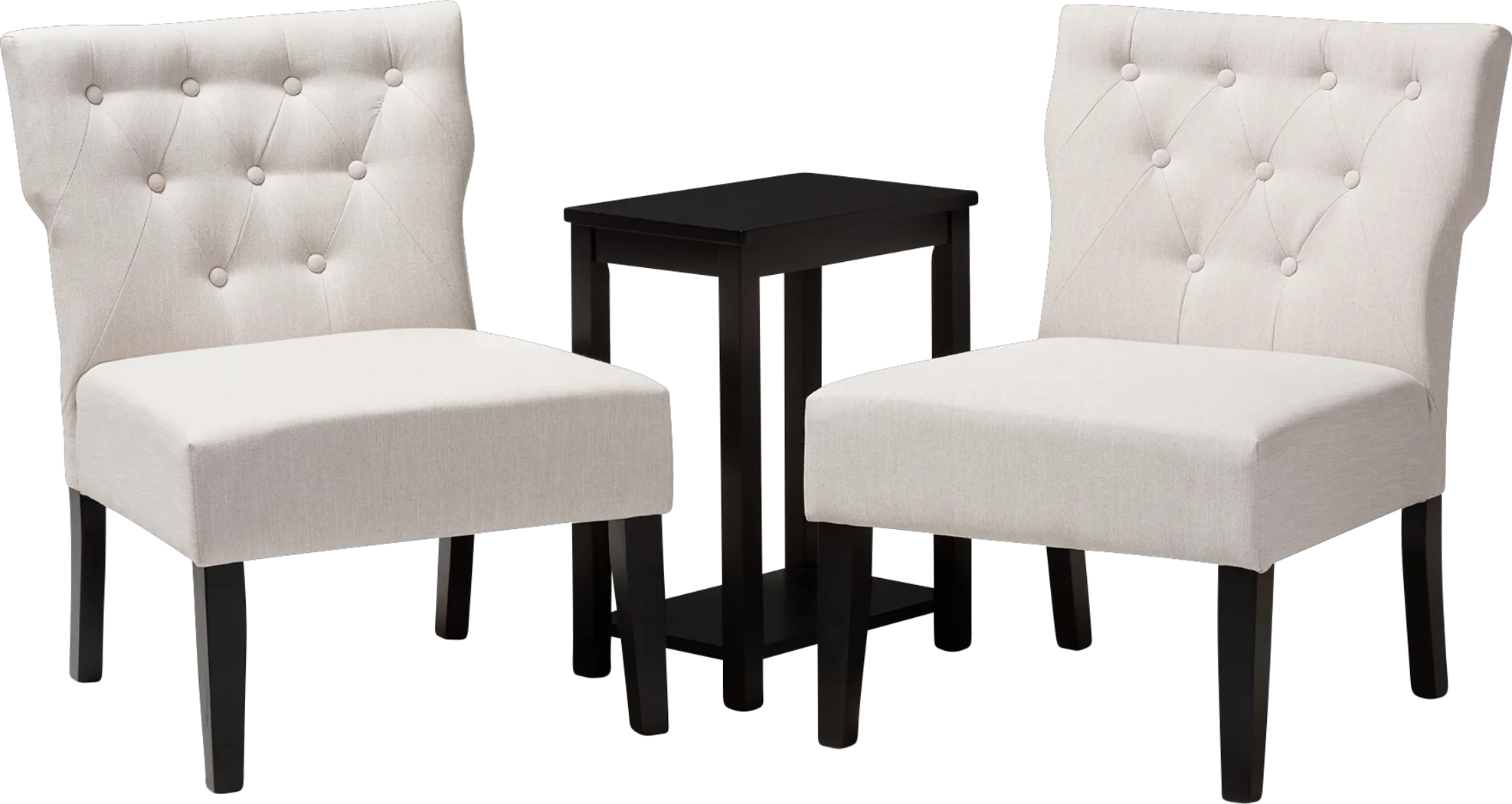 Lamond Beige 3 pc. Accent Chair Set - Thumbnail - Image 1