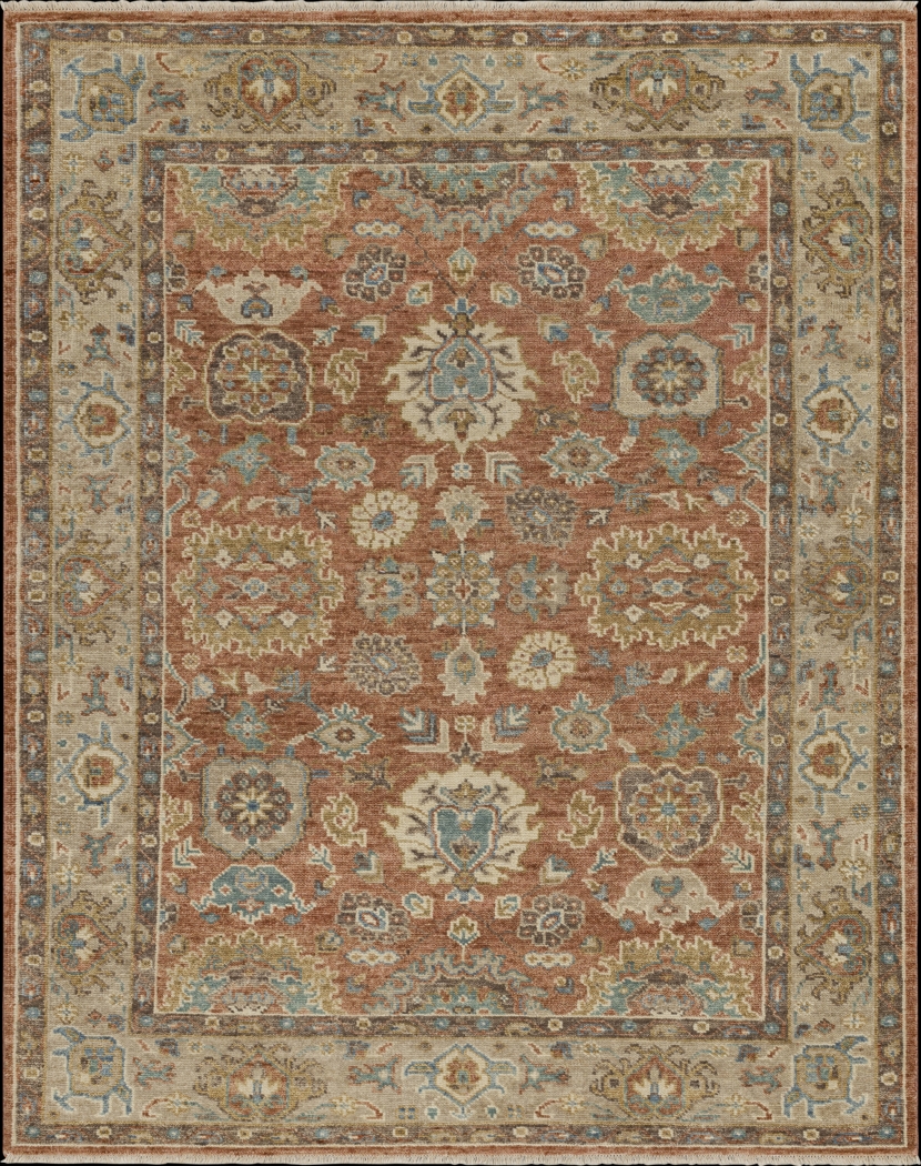 Lamperd Rust 6' x 9' Rug - Thumbnail - Image 1