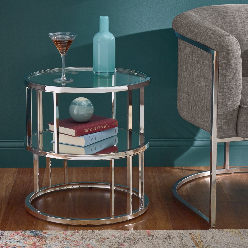 Deems Silver End Table - Thumbnail - Image 4