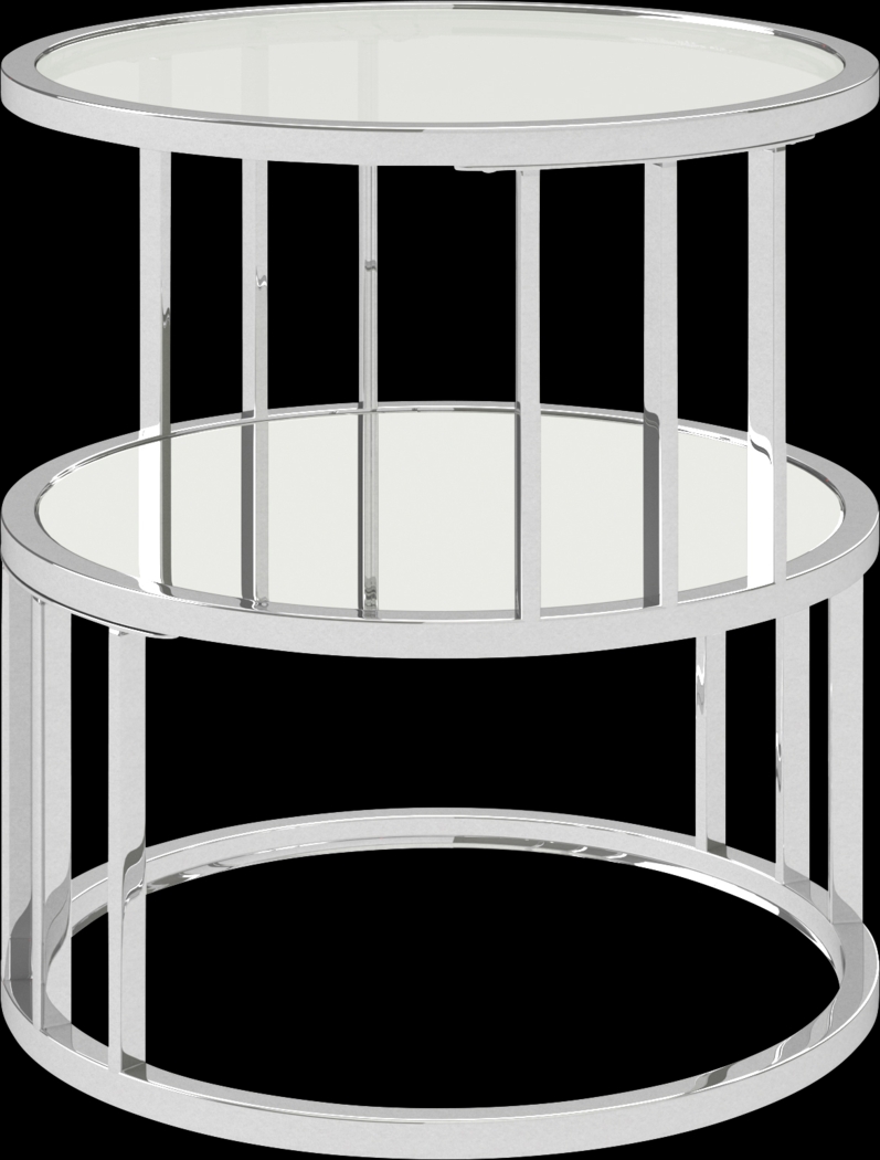 Deems Silver End Table - Thumbnail - Image 1