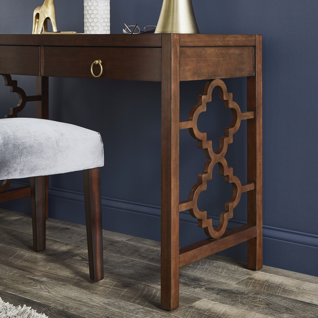 Lamport Brown Desk - Thumbnail - Image 8