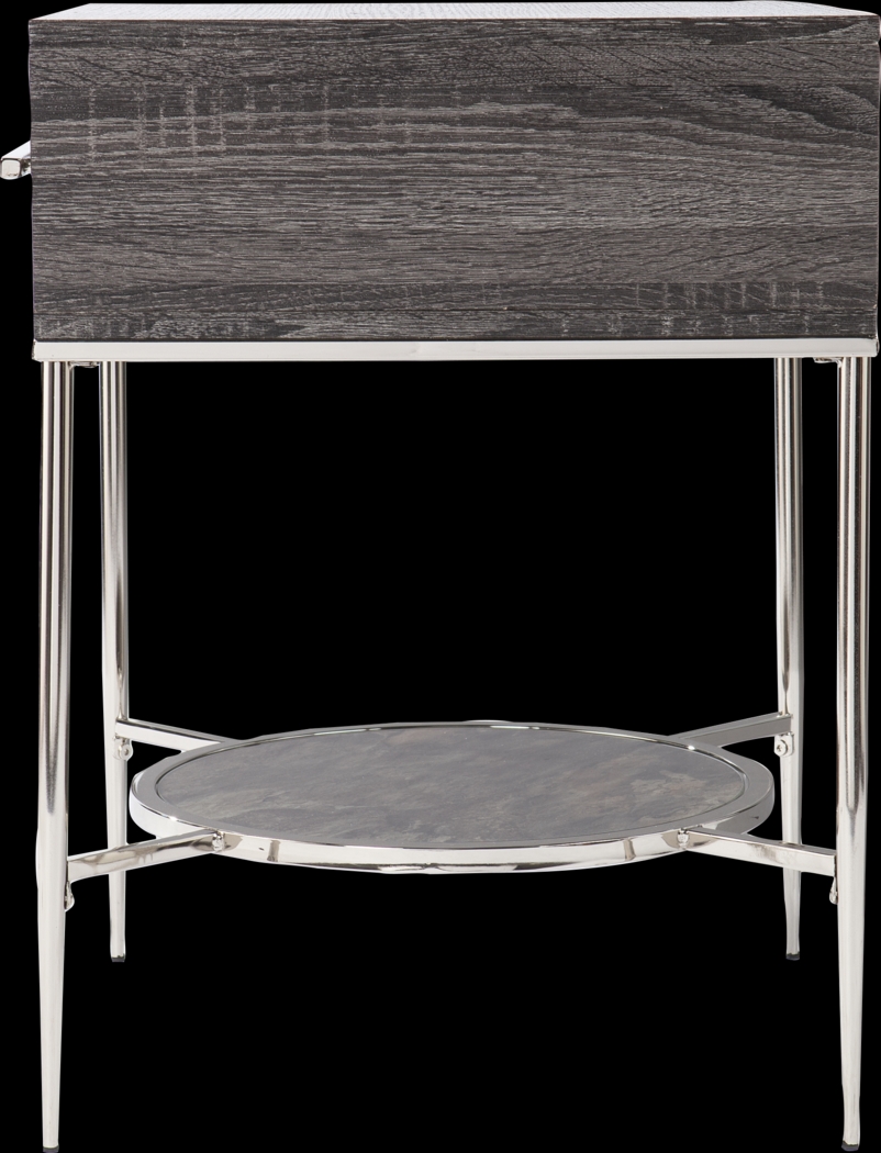 Lampwick Black Accent Table - Thumbnail - Image 2