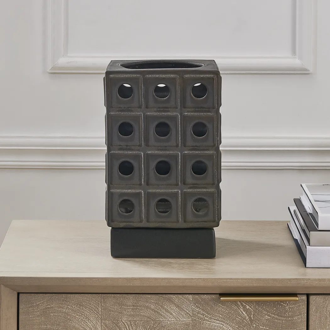 Lamro Brown Indoor/Outdoor Candle Holder - Thumbnail - Image 3