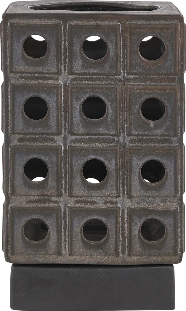 Lamro Brown Indoor/Outdoor Candle Holder - Thumbnail - Image 4