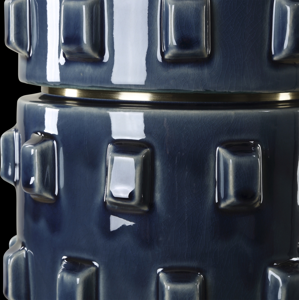 Lanark Hollow Blue Lamp - Thumbnail - Image 2