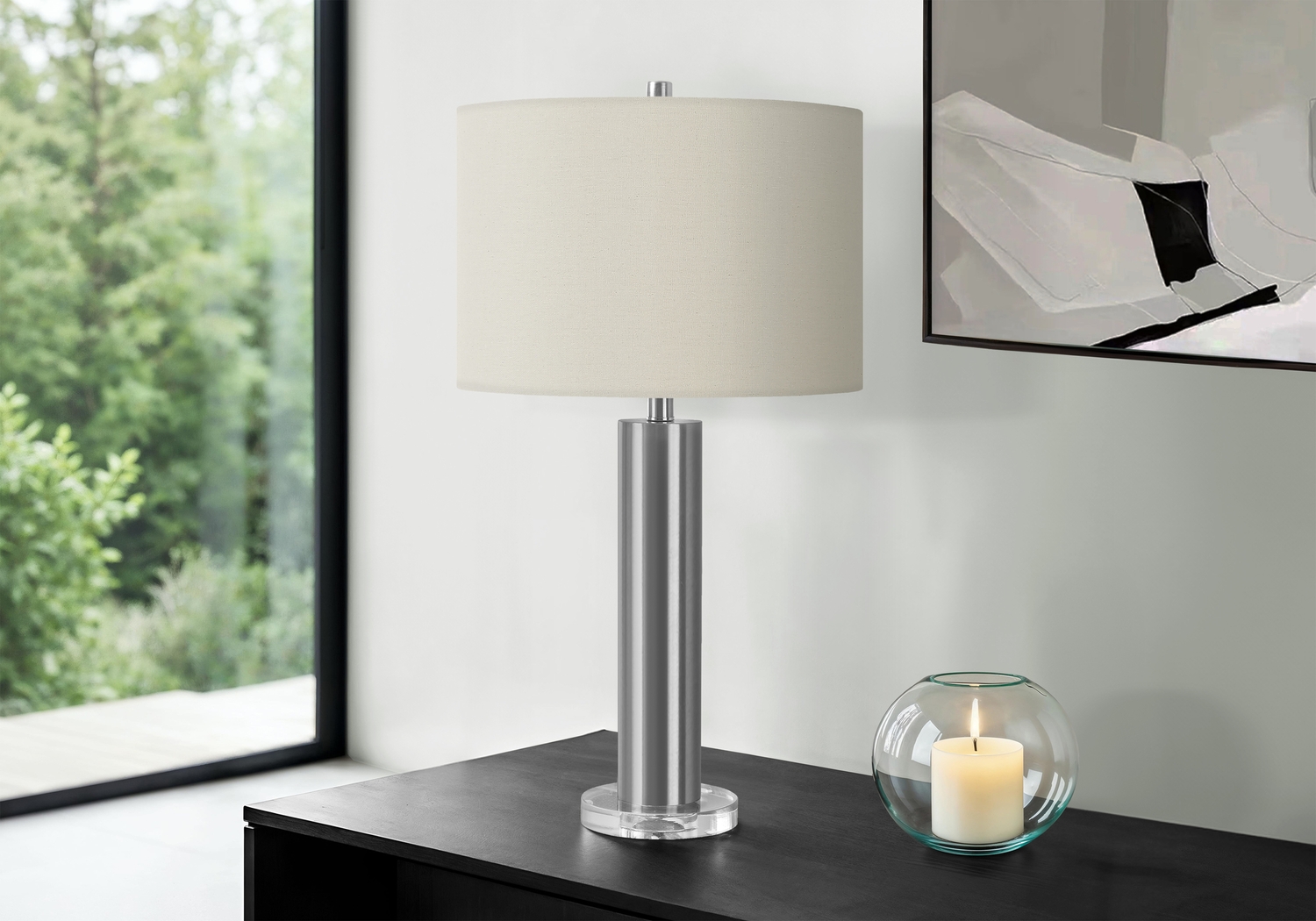 Lanco Home Silver Lamp - Thumbnail - Image 3