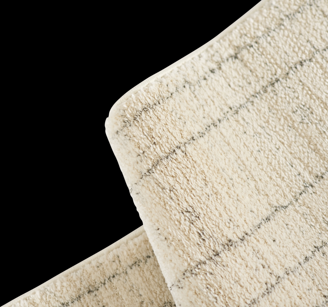 Landan Off-White 5'3 x 7'3 Rug - Thumbnail - Image 4