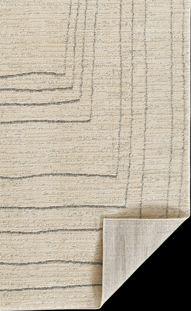 Landan Off-White 5'3 x 7'3 Rug - Thumbnail - Image 8