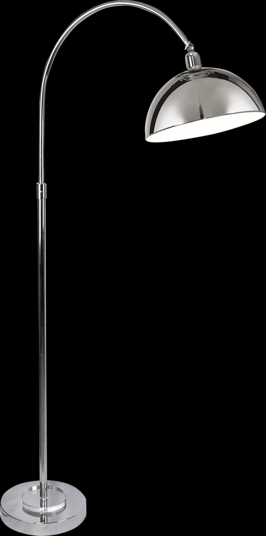 Landau Place Nickel Floor Lamp - Thumbnail - Image 1