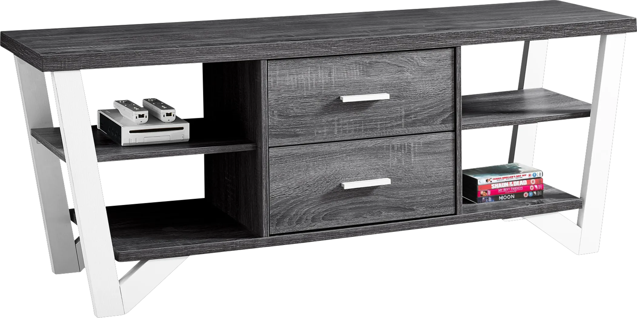 Landlewood White 60 in. Console - Thumbnail - Image 1
