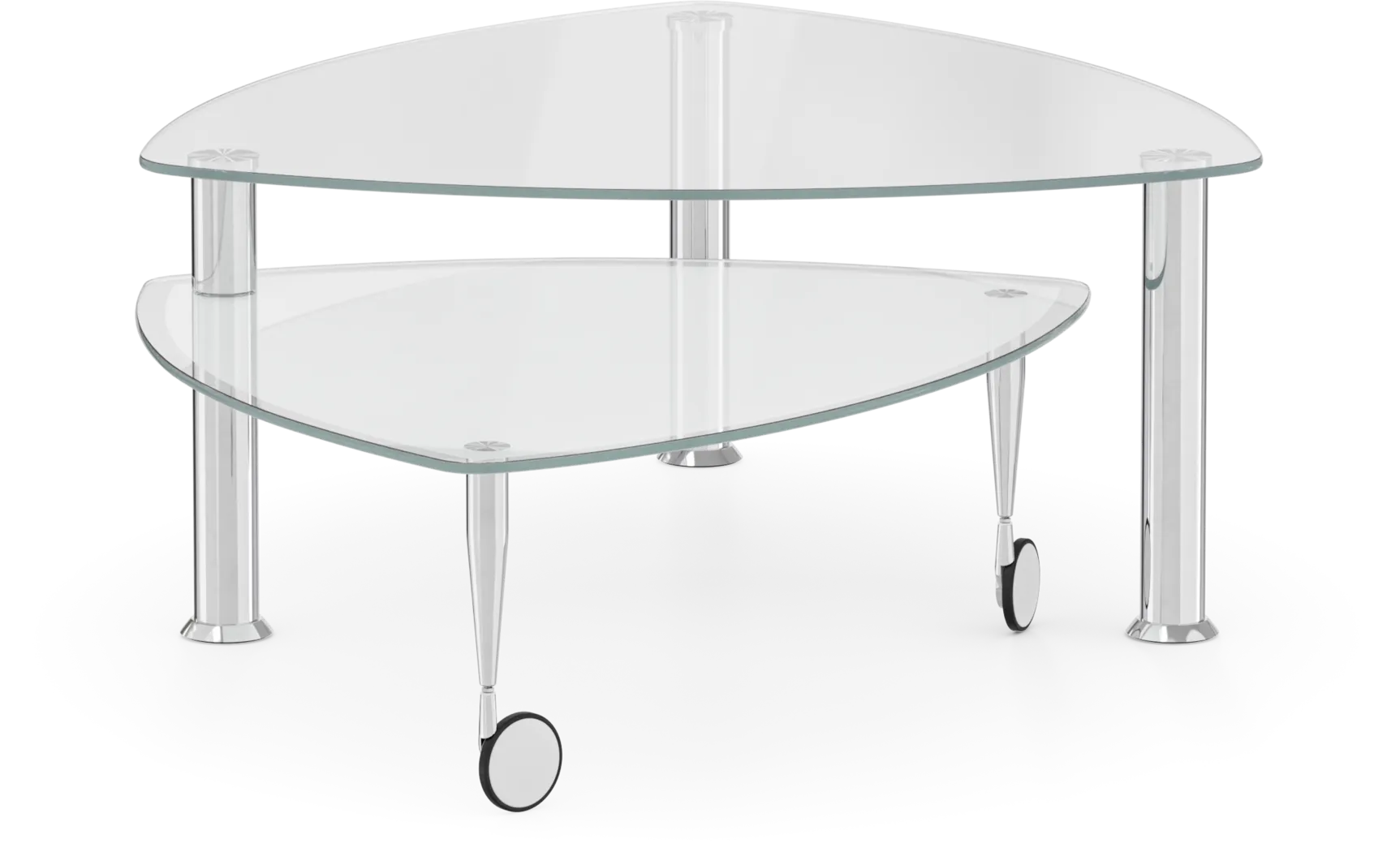 Landmark II Silver Cocktail Table - Thumbnail - Image 2