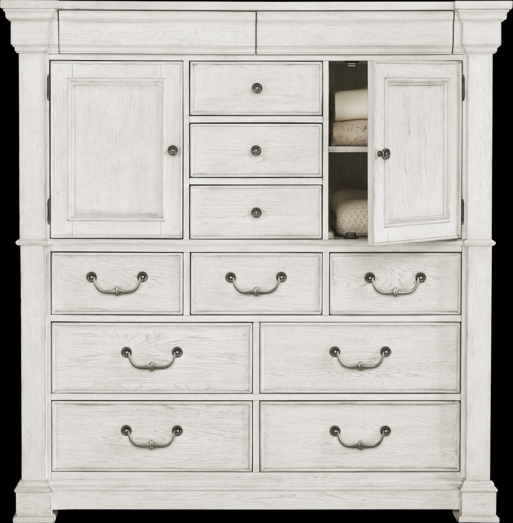 Landon Creek White 2 Pc Chest - Thumbnail - Image 2