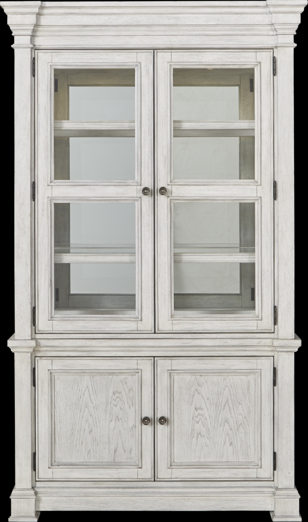 Landon Creek White China Cabinet - Thumbnail - Image 1