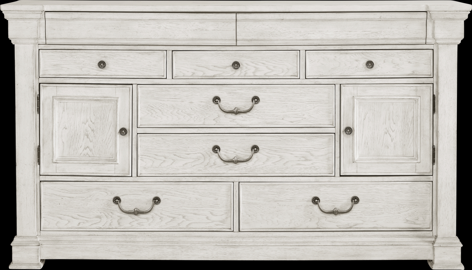 Landon Creek White Dresser - Thumbnail - Image 1
