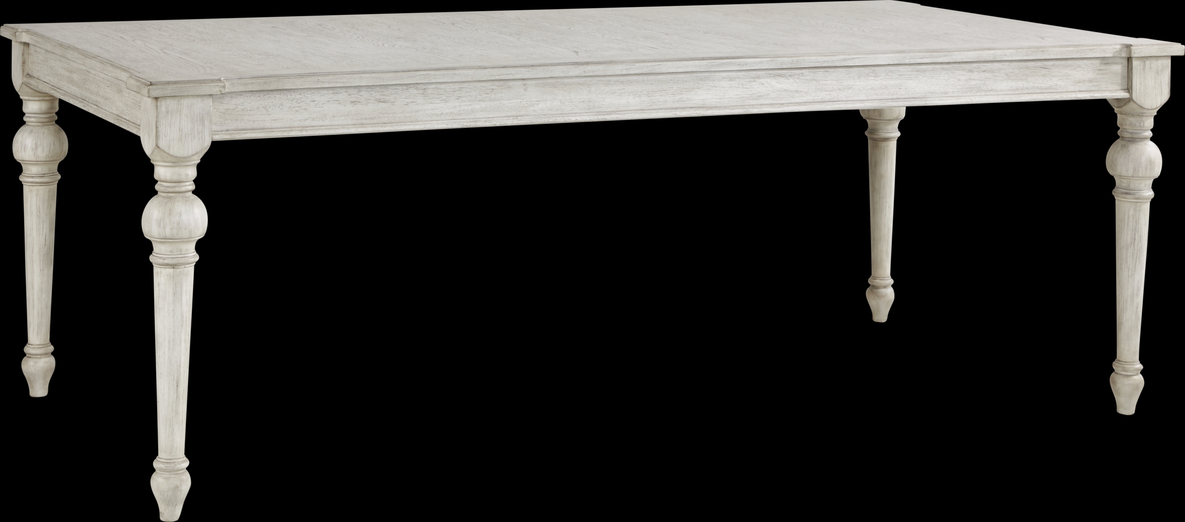 Landon Creek White Rectangle Dining Table - Thumbnail - Image 1