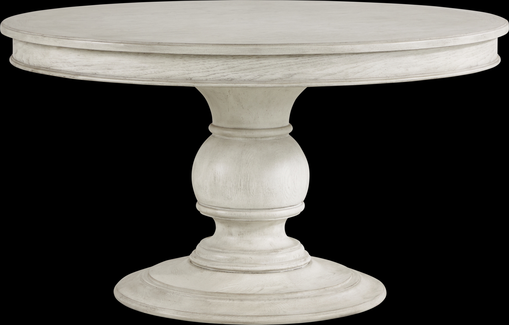 Landon Creek White 5 Pc Round Dining Room with Upholstered Side Chairs - Thumbnail - Image 2