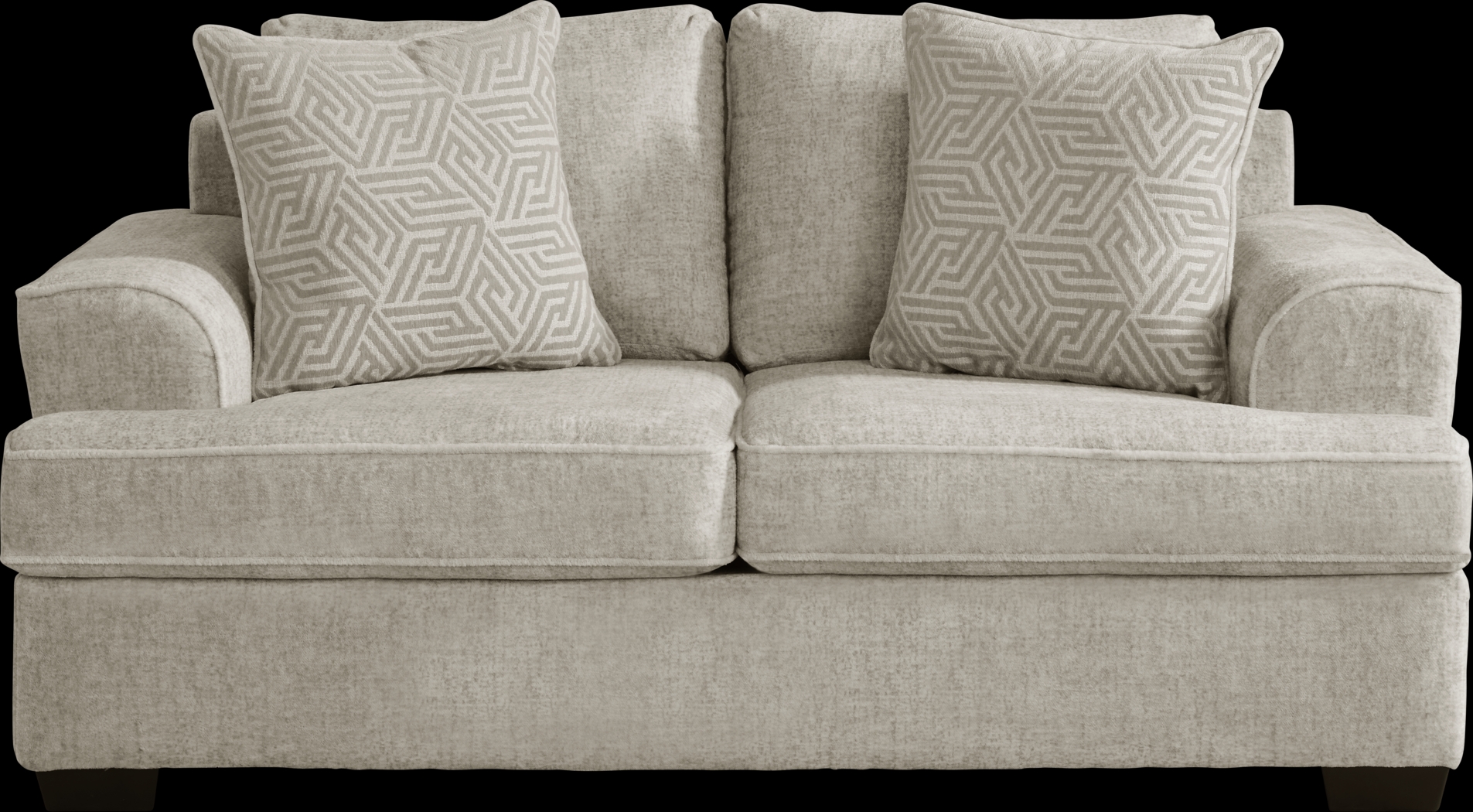 Landon Hills Cream Loveseat - Thumbnail - Image 1