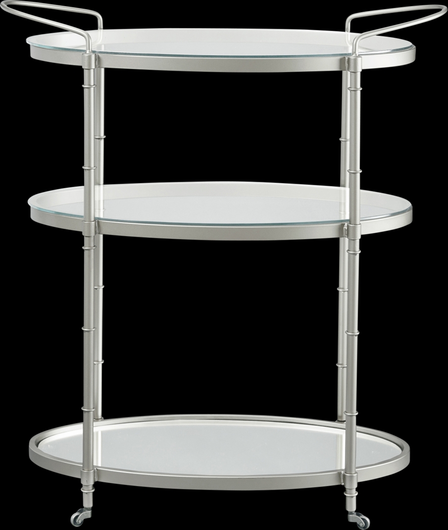 Landrum Silver Bar Cart - Thumbnail - Image 2