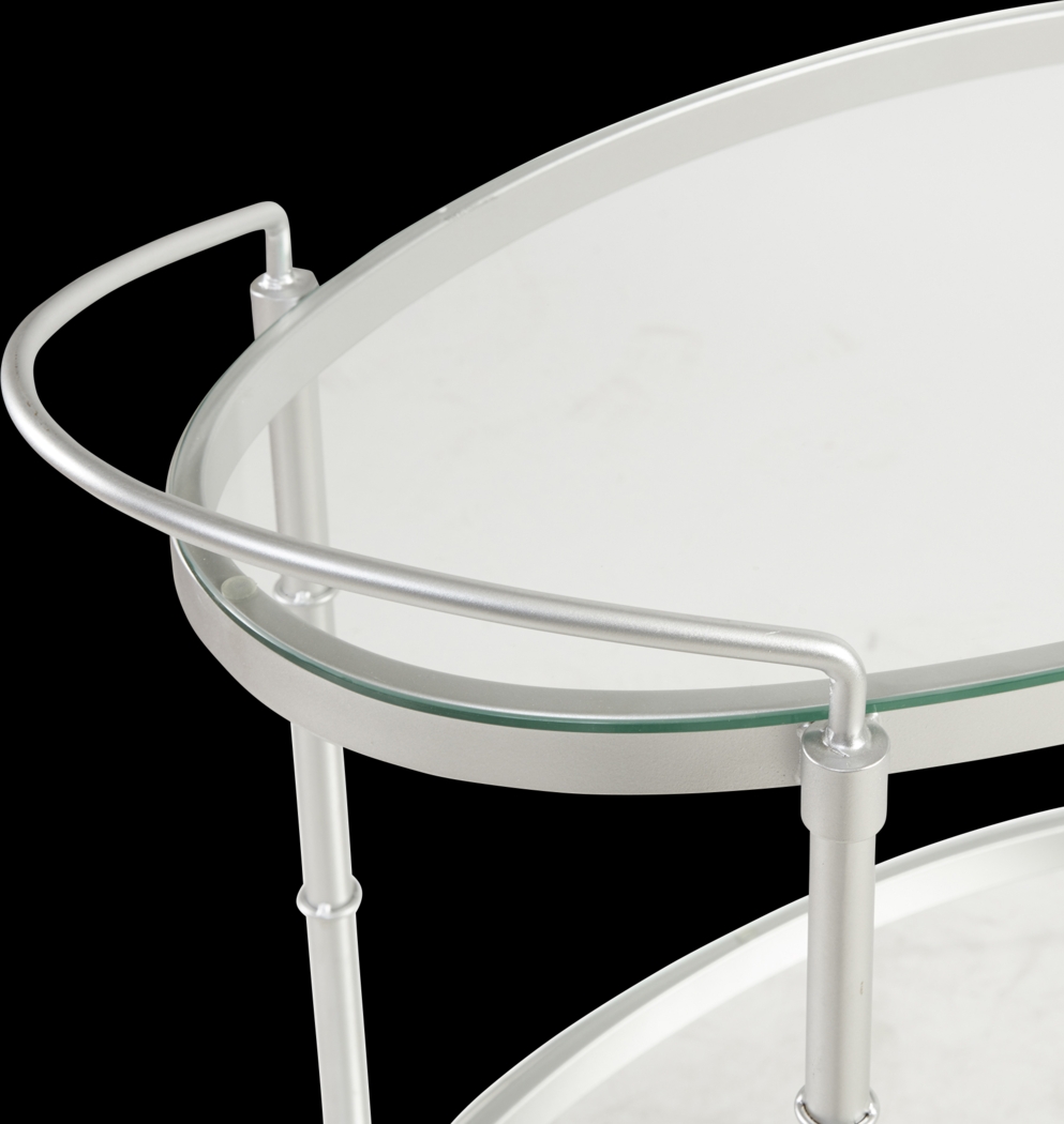 Landrum Silver Bar Cart - Thumbnail - Image 5