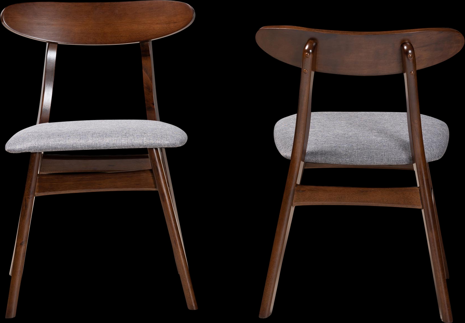 Landsdowne Dark Brown Dining Chair, Set of 2 - Thumbnail - Image 3