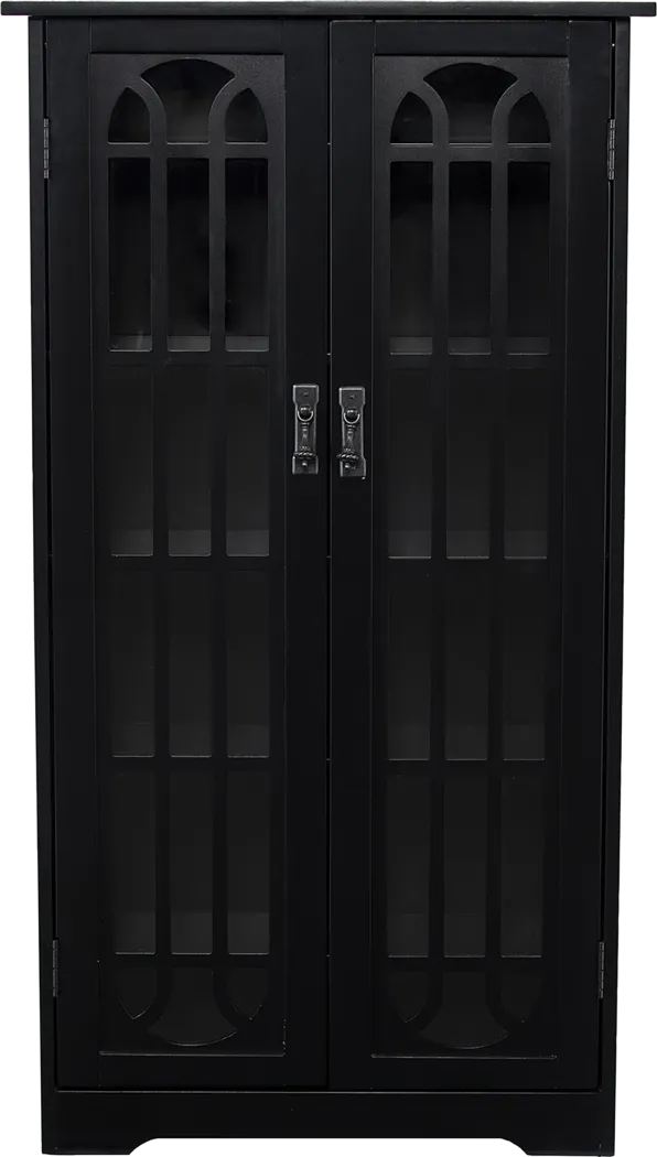 Laneham Black Curio Cabinet - Image 6