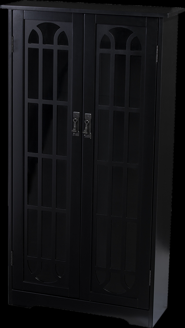 Laneham Black Curio Cabinet - Thumbnail - Image 1