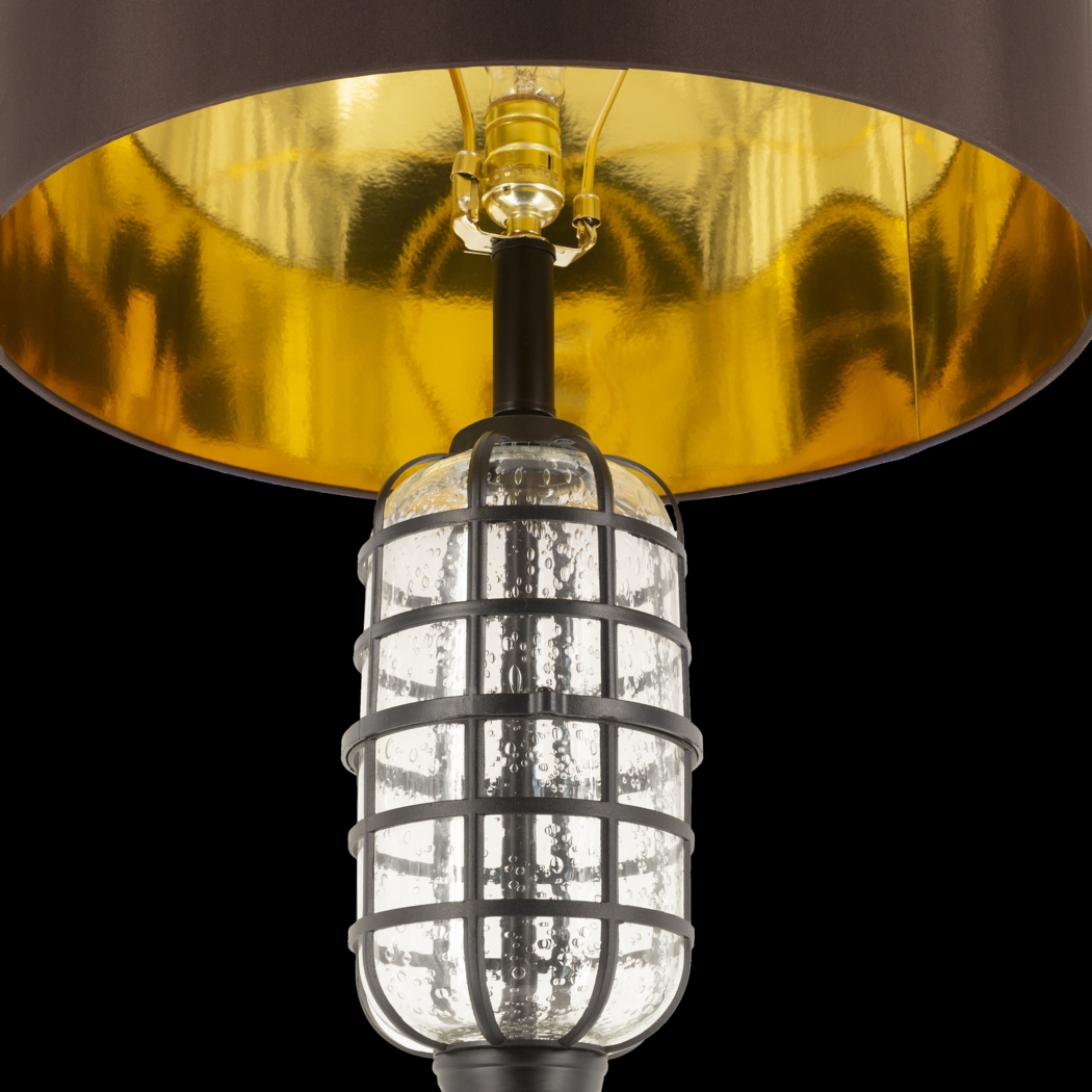 Lanely Point Black Floor Lamp - Thumbnail - Image 3