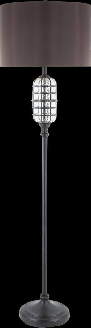 Lanely Point Black Floor Lamp - Thumbnail - Image 1