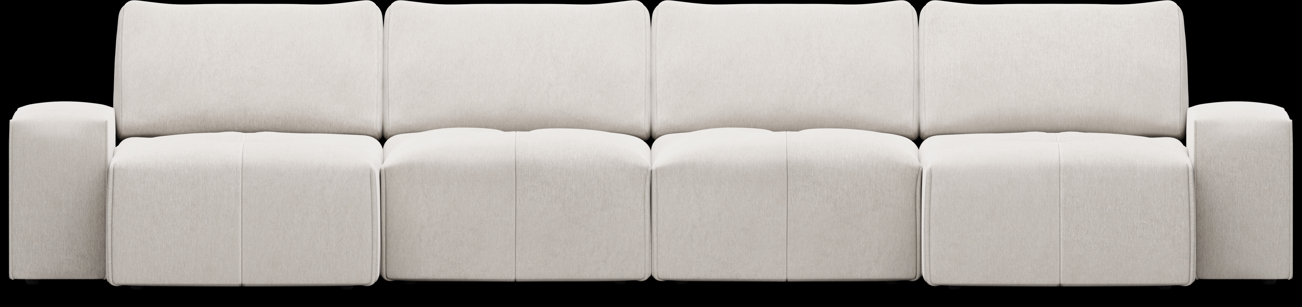 Laney Beige 4 Pc Sectional - Thumbnail - Image 3