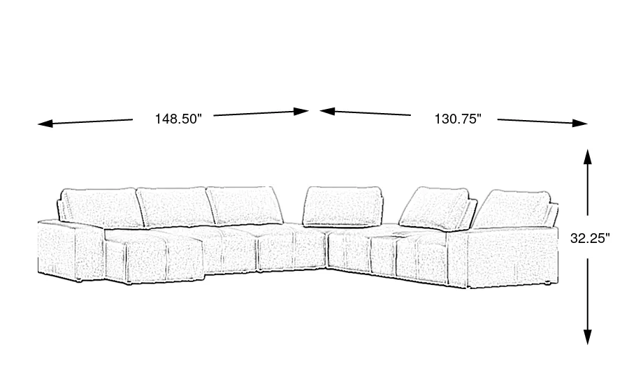 Dimension Image. Please refer to the Dimension Tab on this page for dimension details.