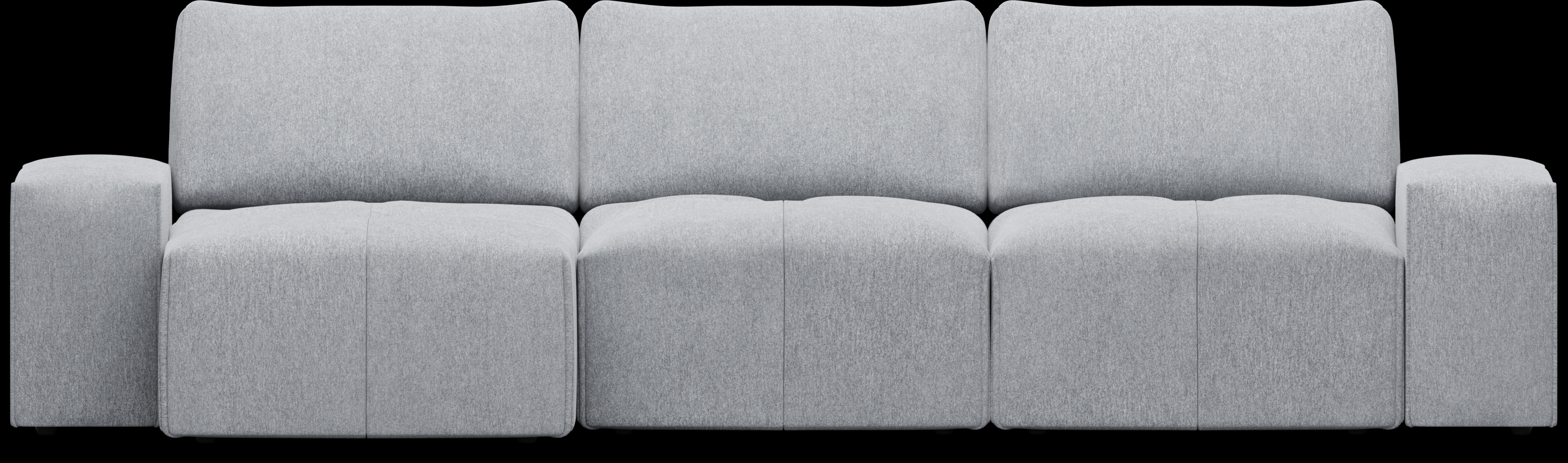 Laney Gray 6 Pc Sectional Living Room - Thumbnail - Image 3